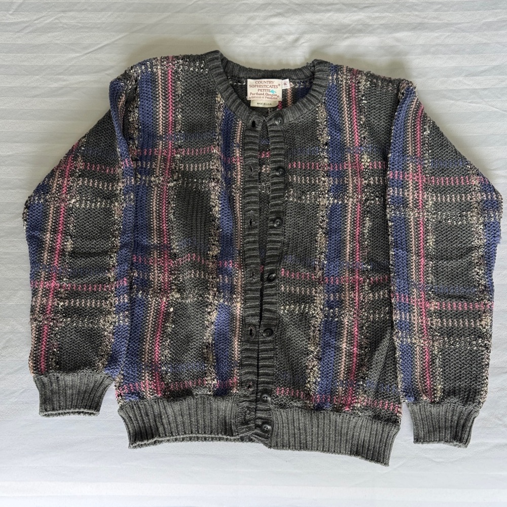 Country Sophisticates by Pendleton Vintage Wool Cardigan
